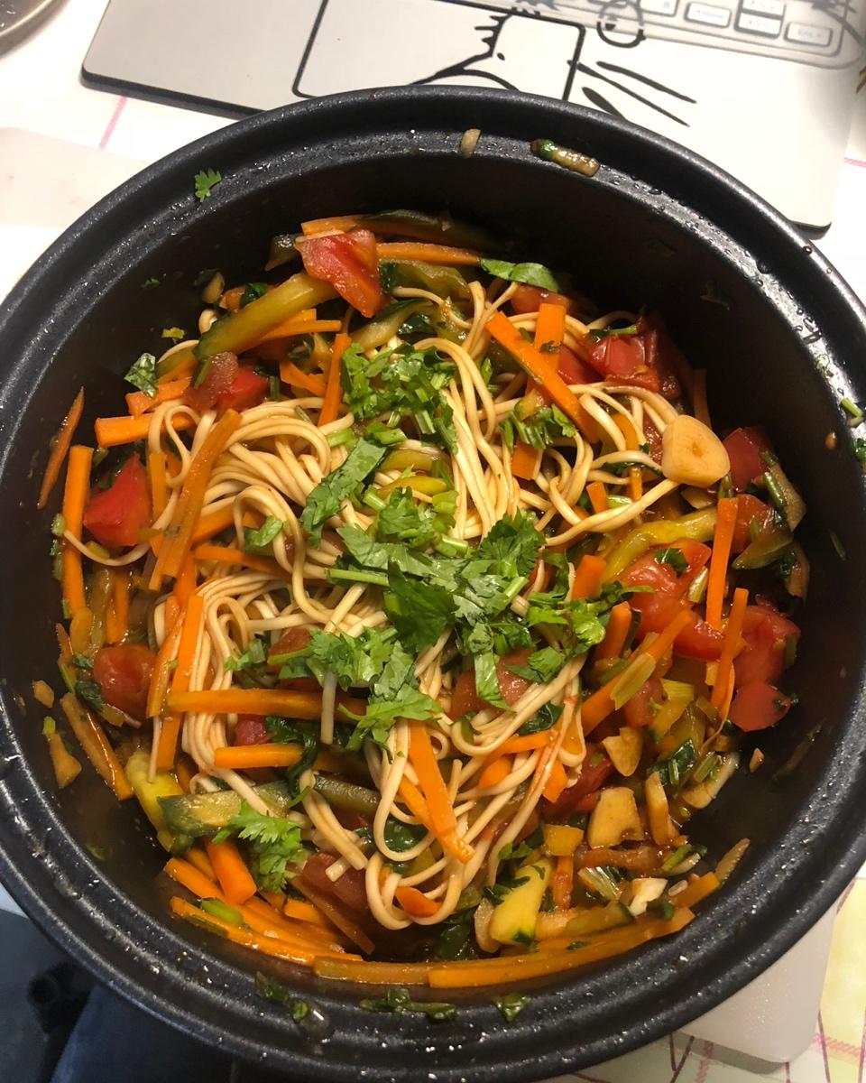 香辣凉拌面