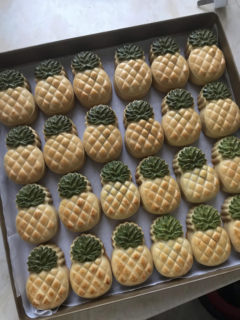 广式凤梨月饼（2020最火的款隔夜回油）