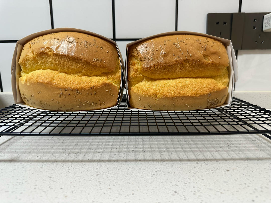 无泡打粉的金枕蛋糕—一次成功零失败