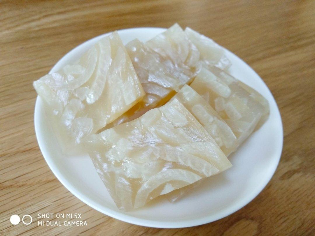 水晶肉皮冻