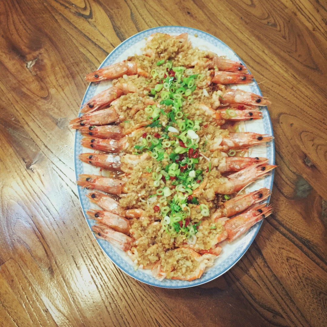 蒜蓉粉丝蒸虾