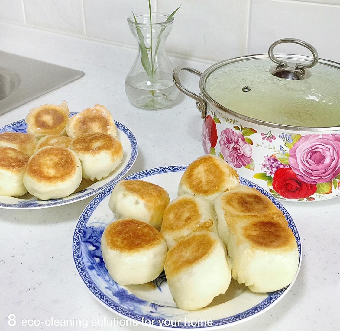 韭菜鸡蛋虾皮小炉包的做法