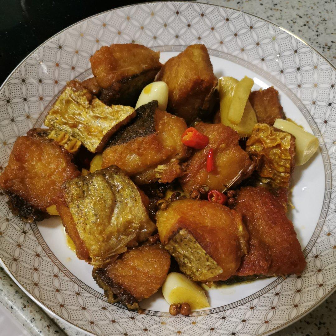 【糍粑鱼】烧草鱼的一个好方法，干香又入味！