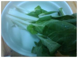 小白菜排骨汤的做法 步骤3