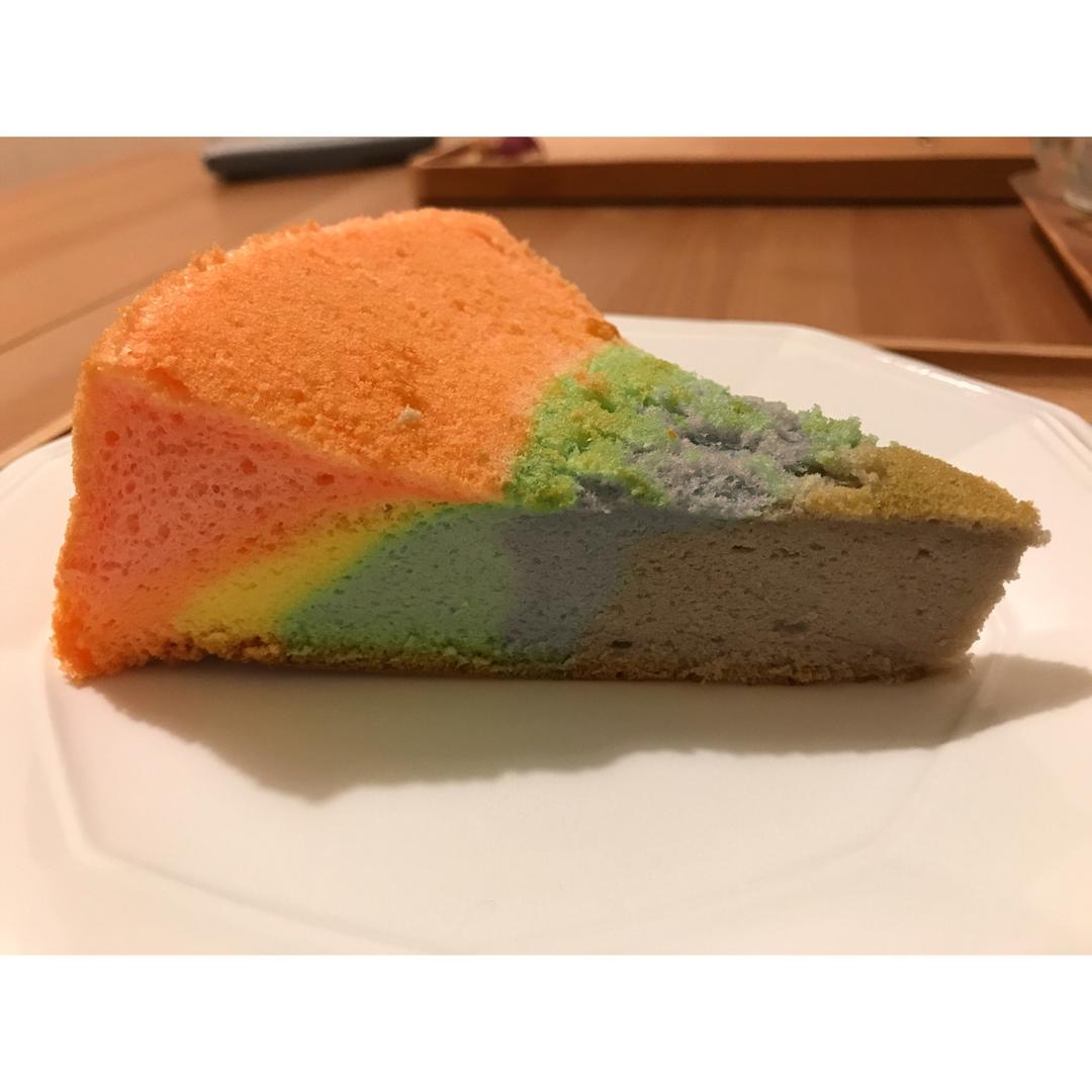 轻盈的十寸戚风蛋糕方子