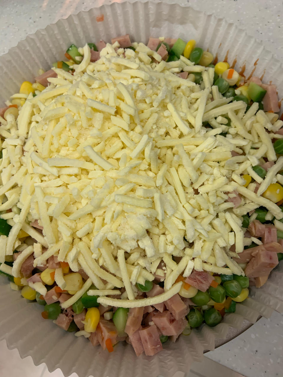 迷你小披萨   蛋挞皮版