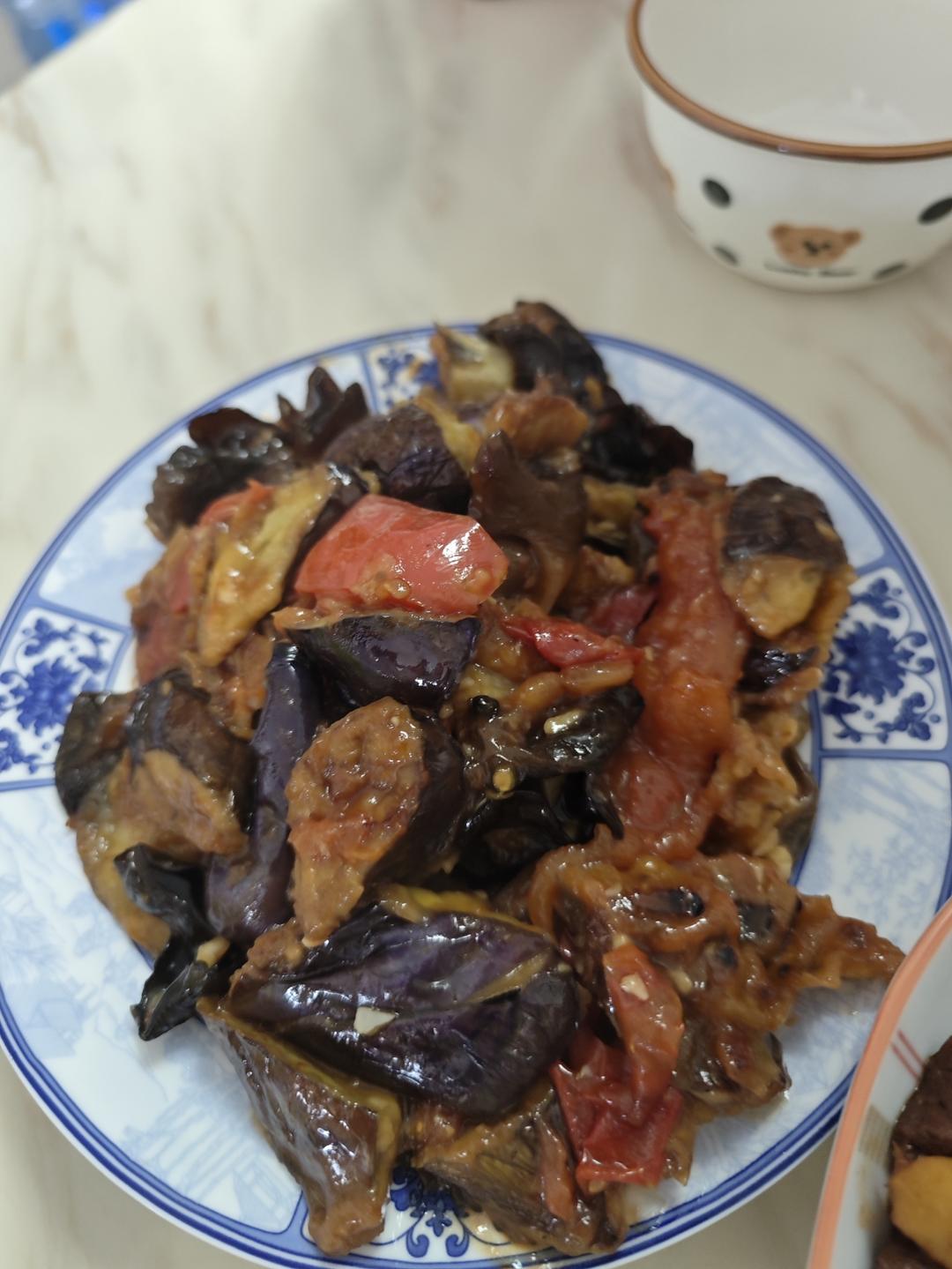 比饭馆好吃的烧茄子