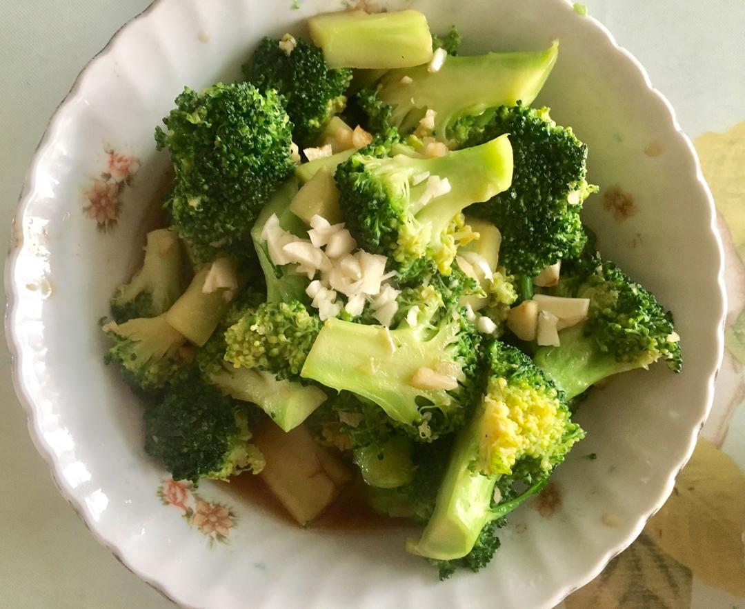 蚝油蒜蓉西兰花