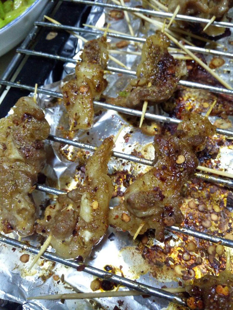 牙签羊肉（烤箱版）