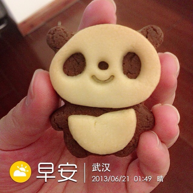 小熊猫饼干