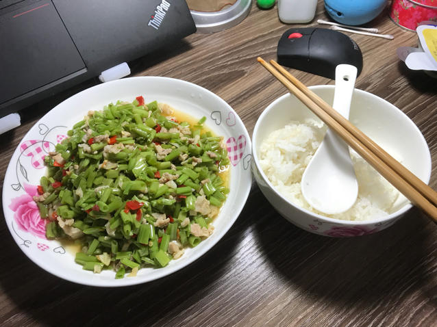 香辣下饭空心菜梗