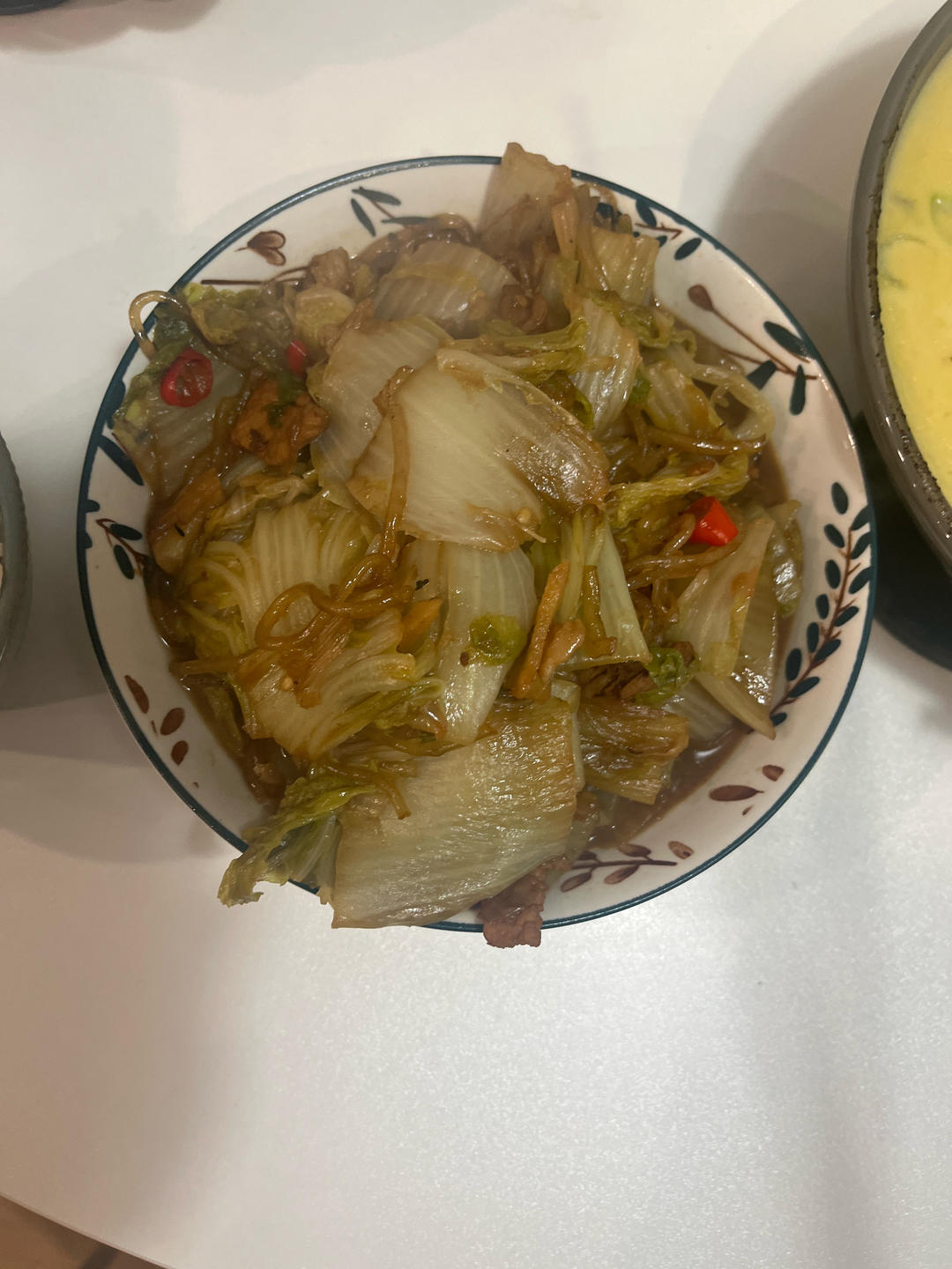 猪肉炖白菜粉丝