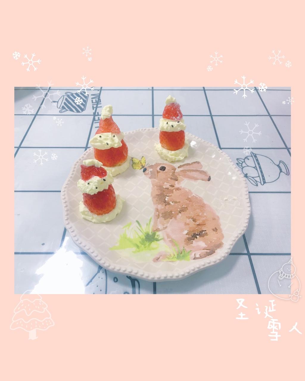 草莓圣诞老人、圣诞雪人