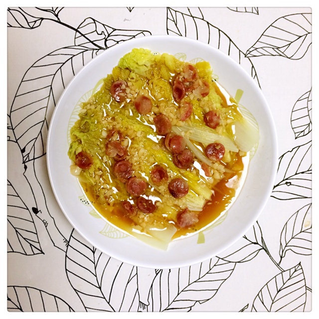 蒜蓉粉丝娃娃菜