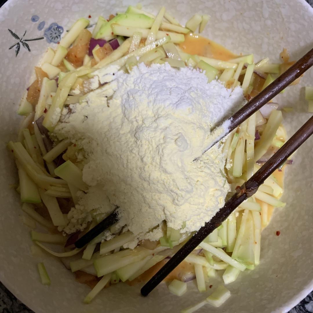 堂妈教你做泡菜饼