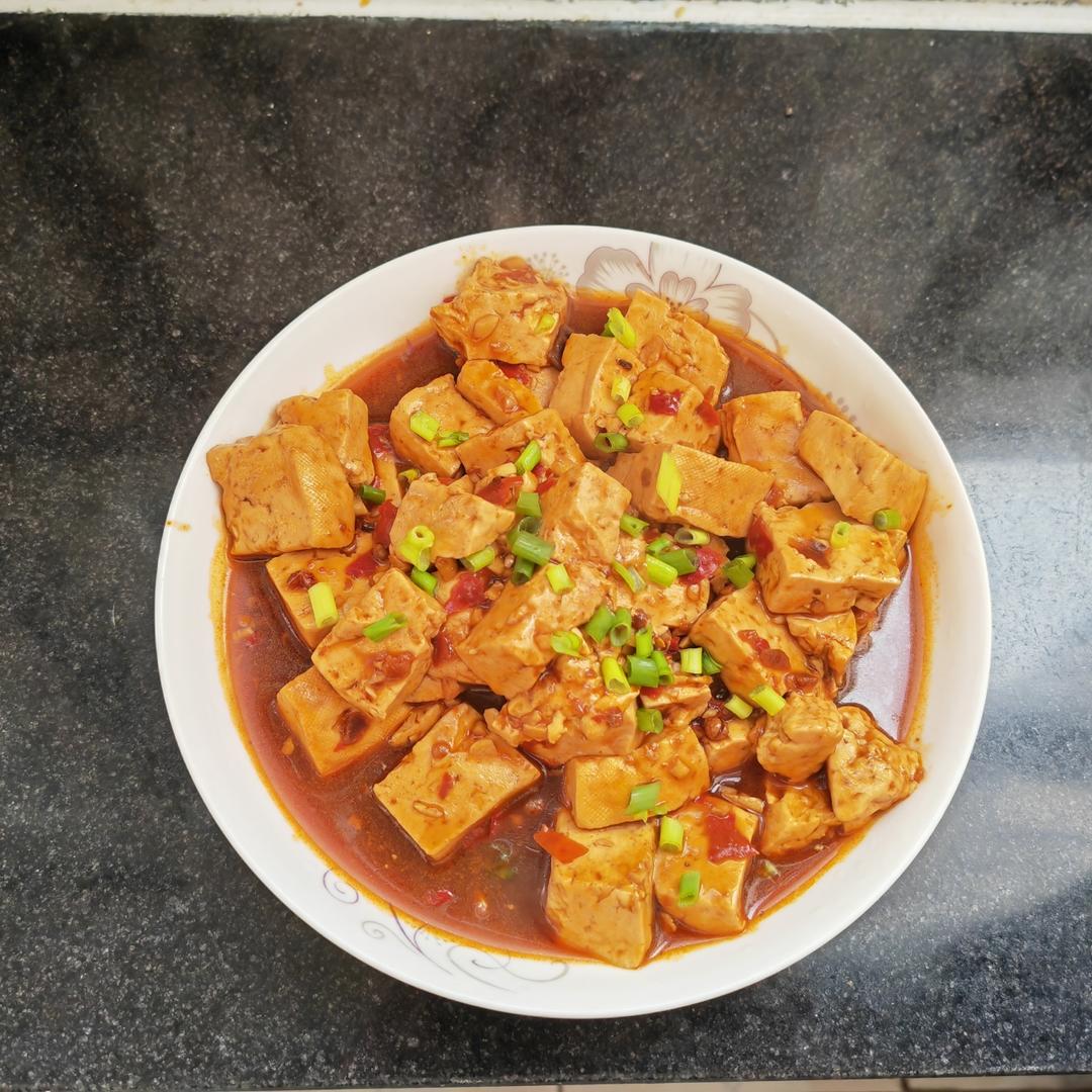 简单易学的下饭菜麻婆豆腐（素版）