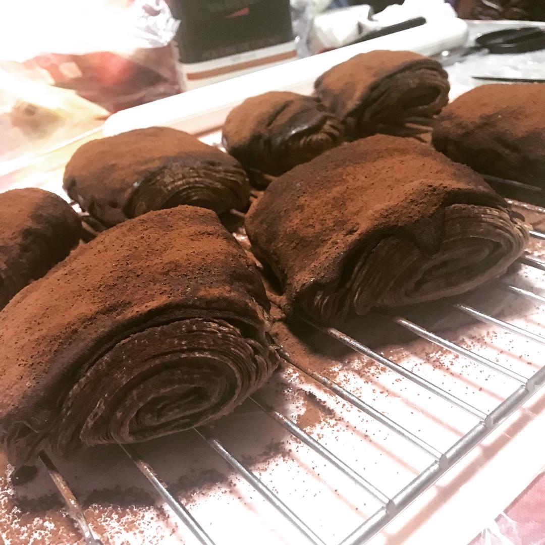 脏脏包-可颂牛角包Chocolate Croissants