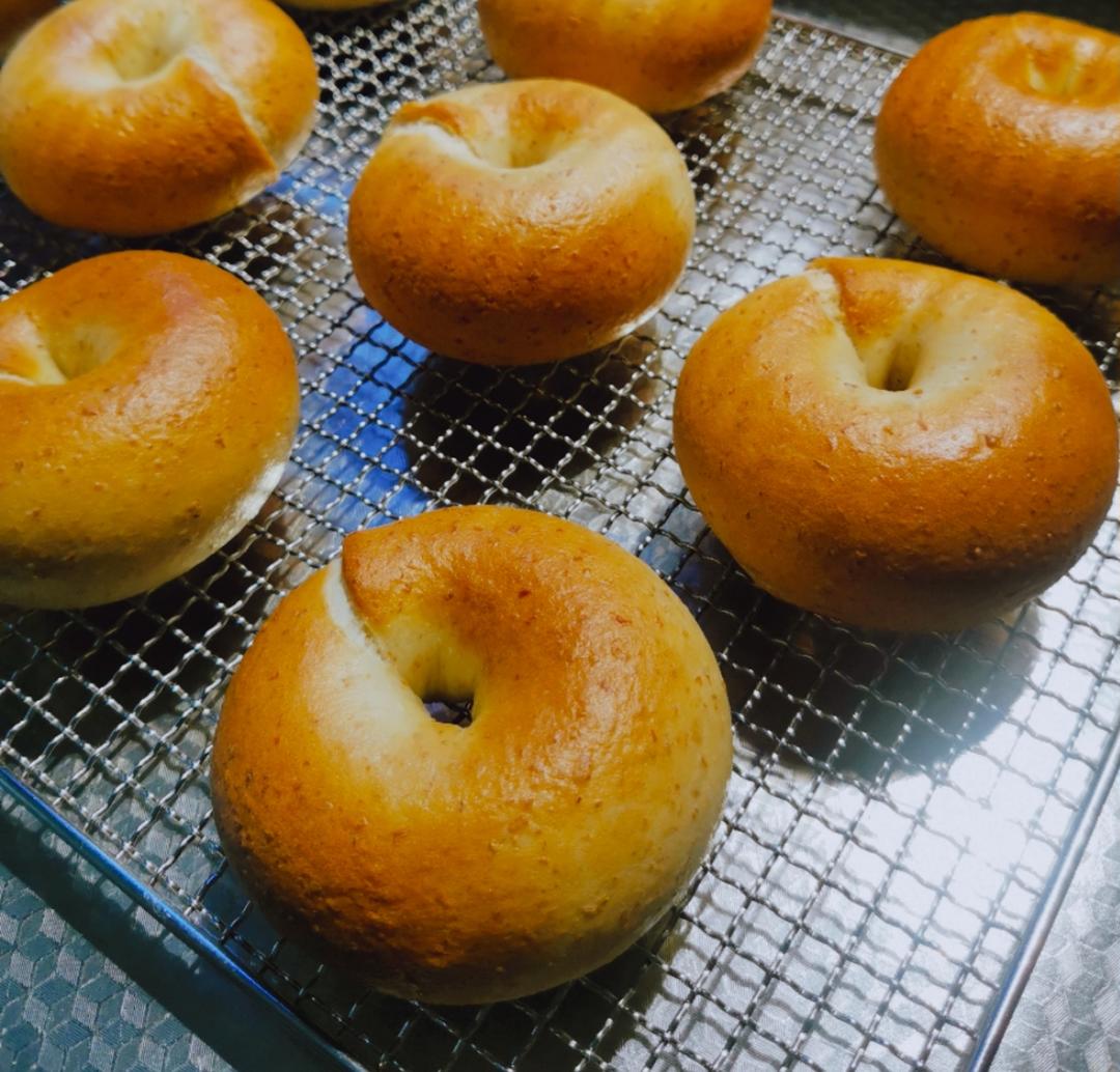 燕麦贝果的做法