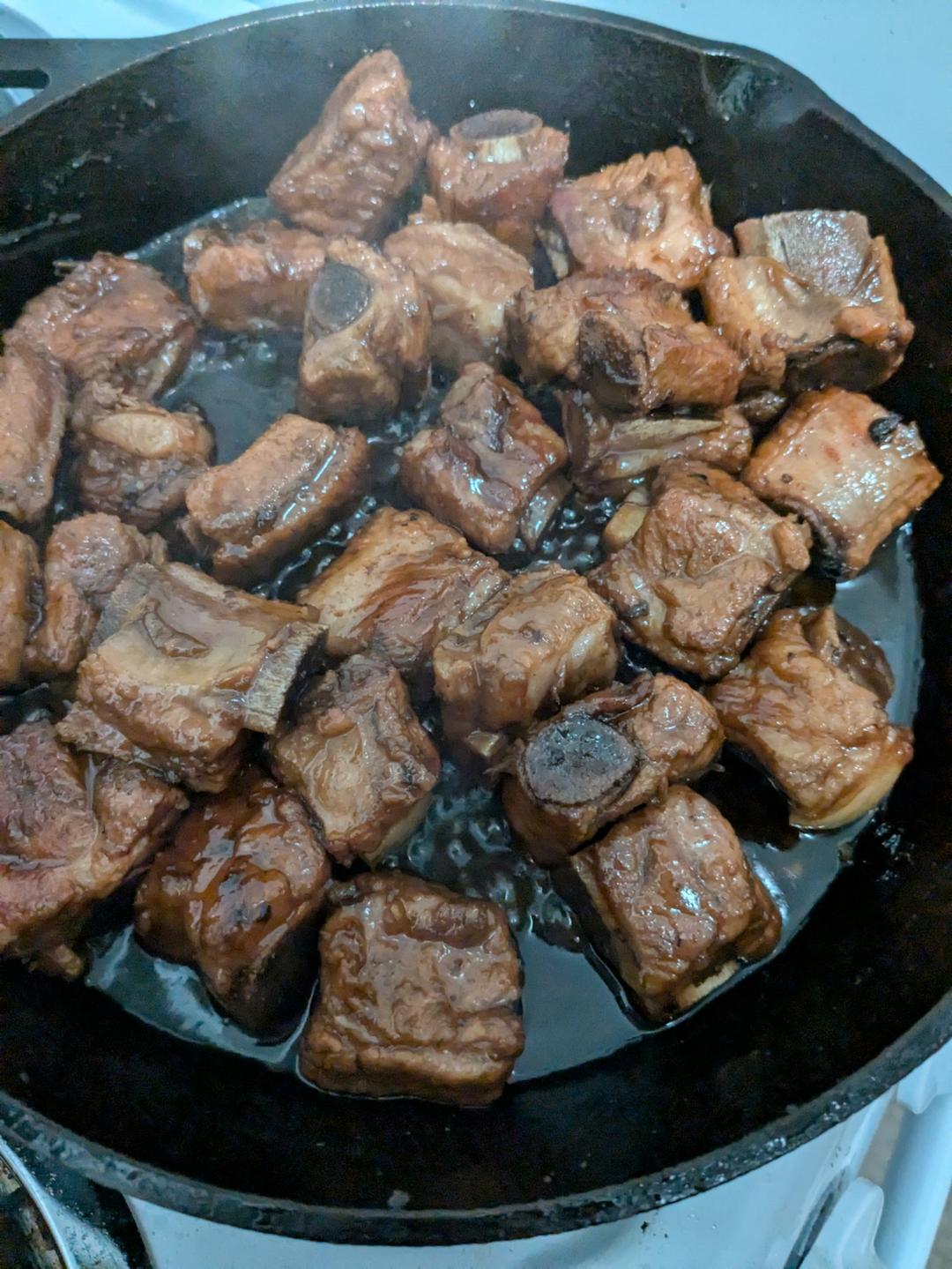 糖醋排骨/糖醋小排（不放油）（12345口诀做出正宗上海本帮）