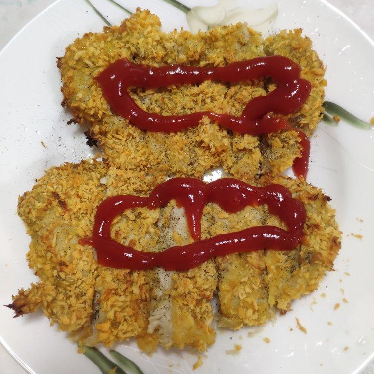 香酥烤鸡排（烤箱版不用油）