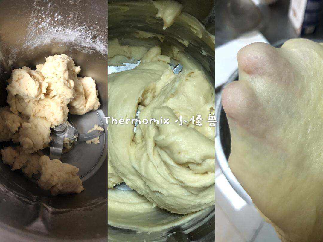 纯奶手撕吐司的做法 步骤1