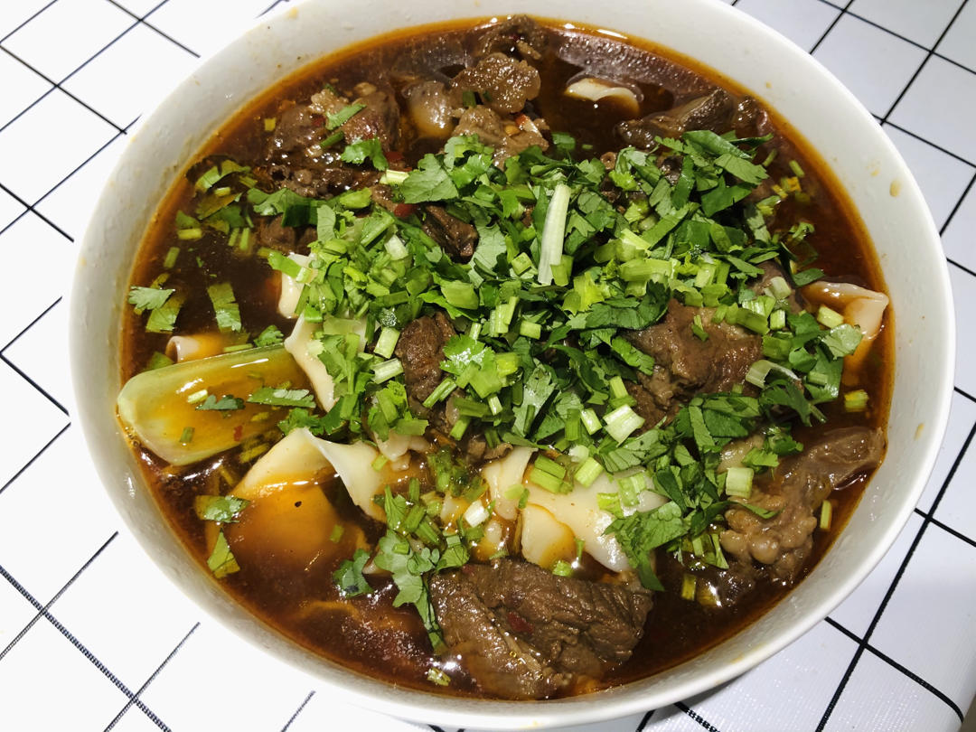 过早—超好吃的红烧牛肉面（附超详细步骤）