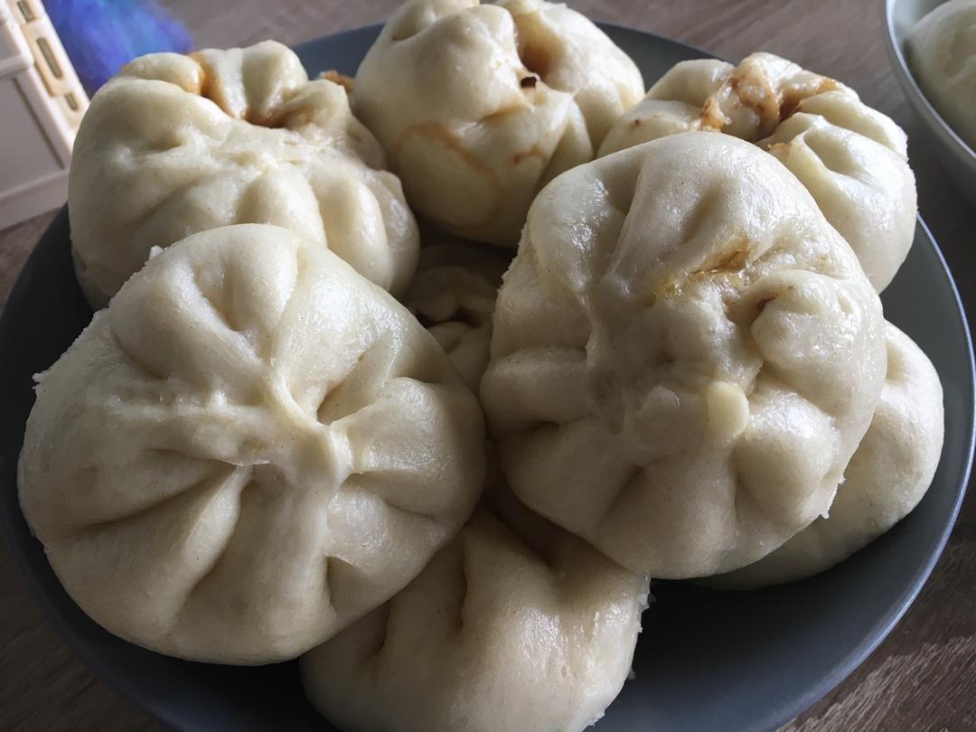 手工包子（肚脐包）