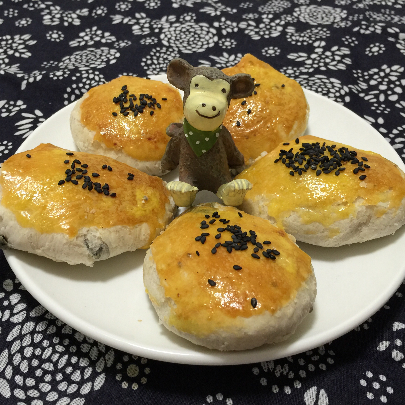 芝麻椒盐牛舌饼（北京小吃）