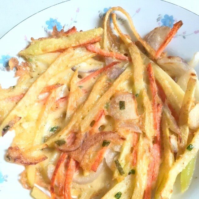 土豆洋葱煎饼