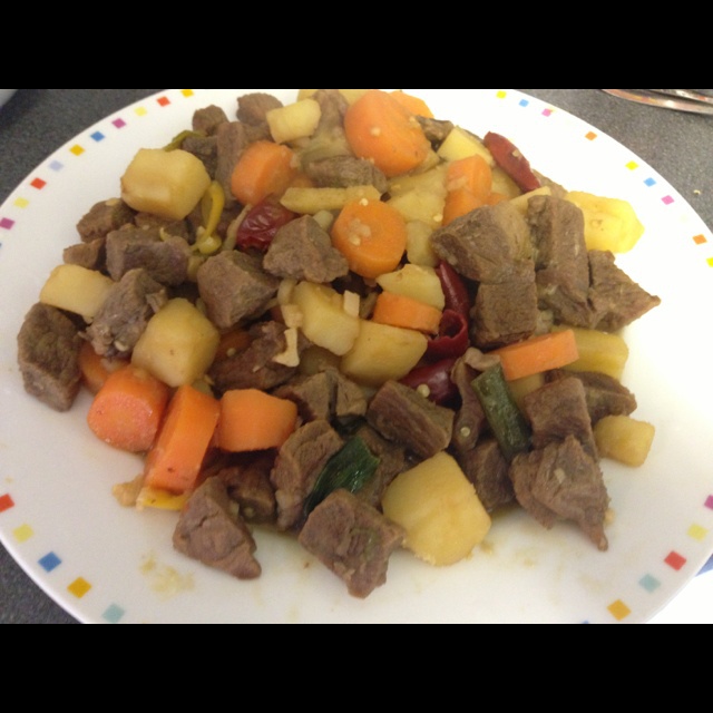 土豆烧牛肉