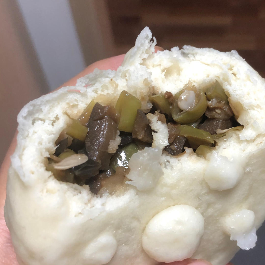 好吃的素馅包子来啦，茄子豆角馅