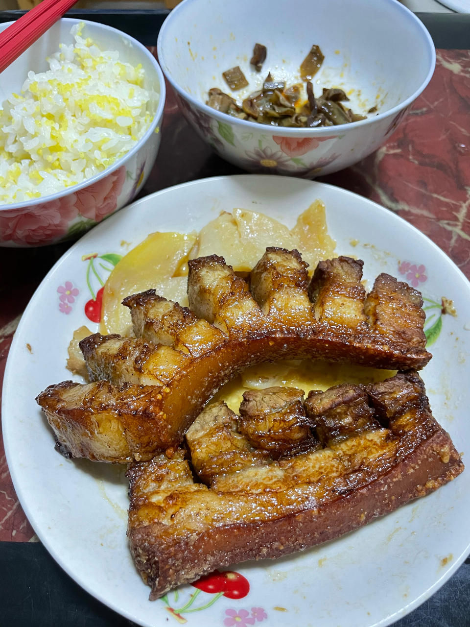 【空气炸锅版】脆皮五花肉