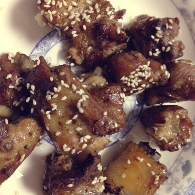 美式烤肋排