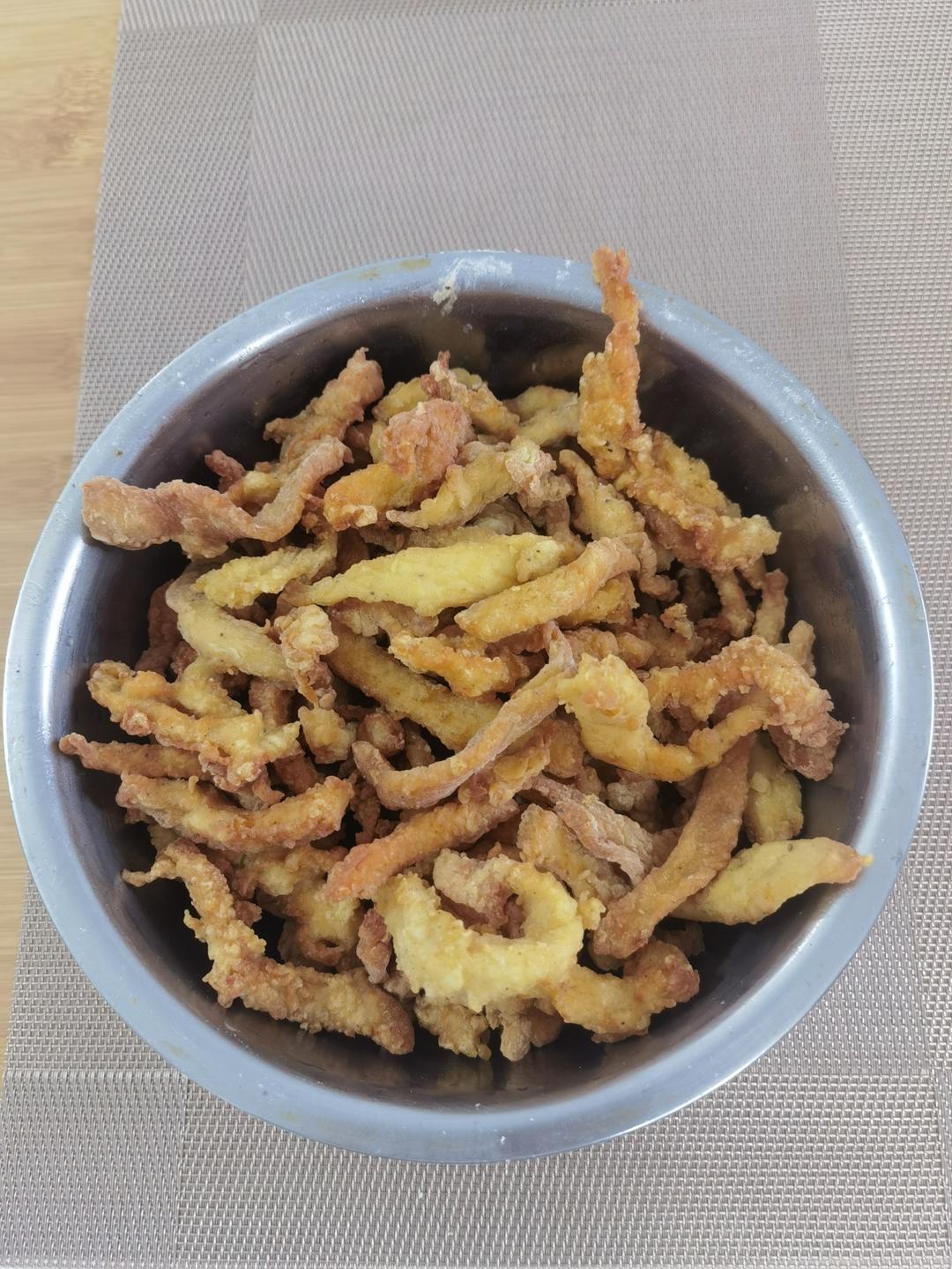 吃不够的炸鸡柳！我要申请出摊！！