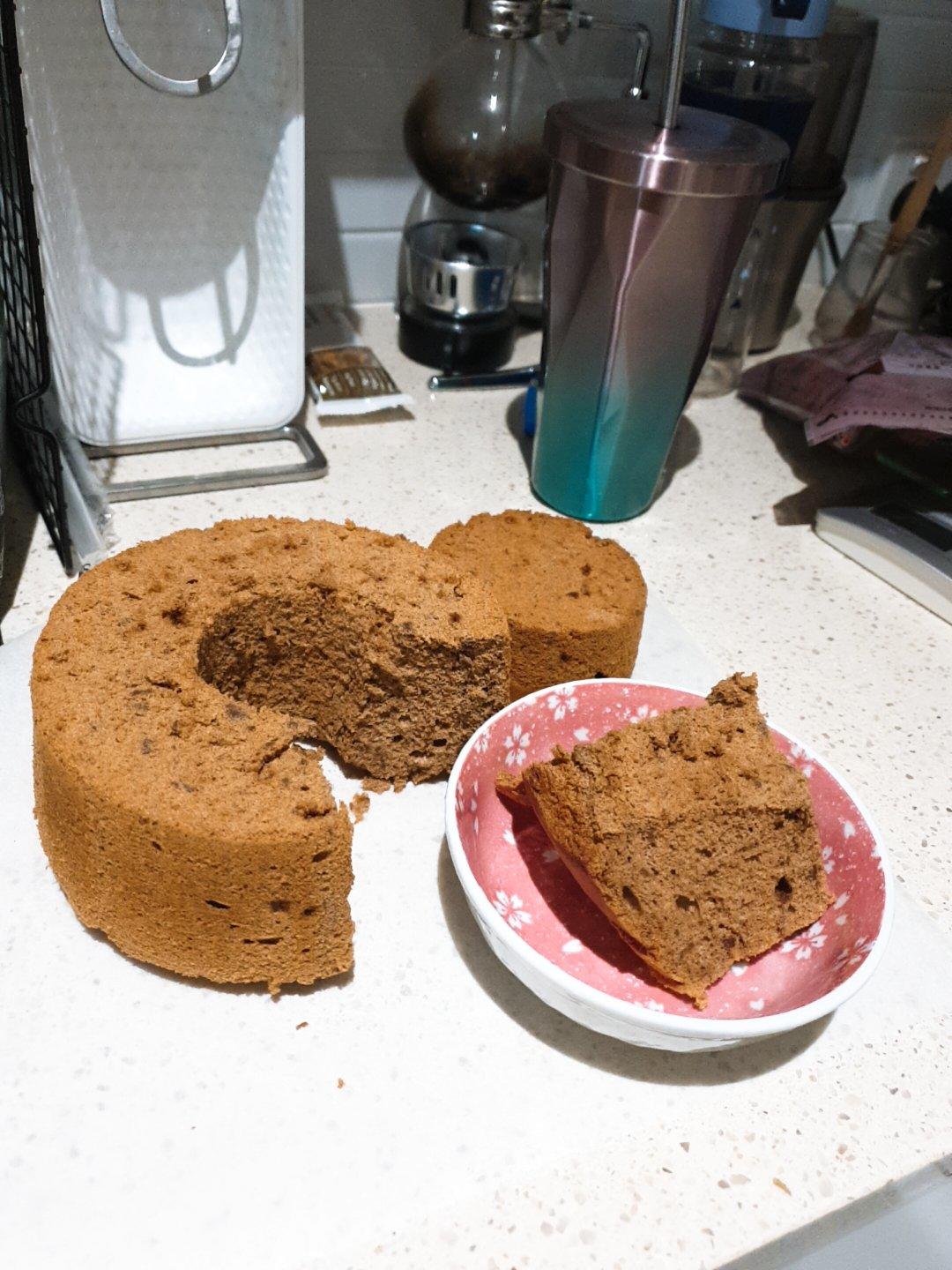 黑糖肉桂戚风蛋糕