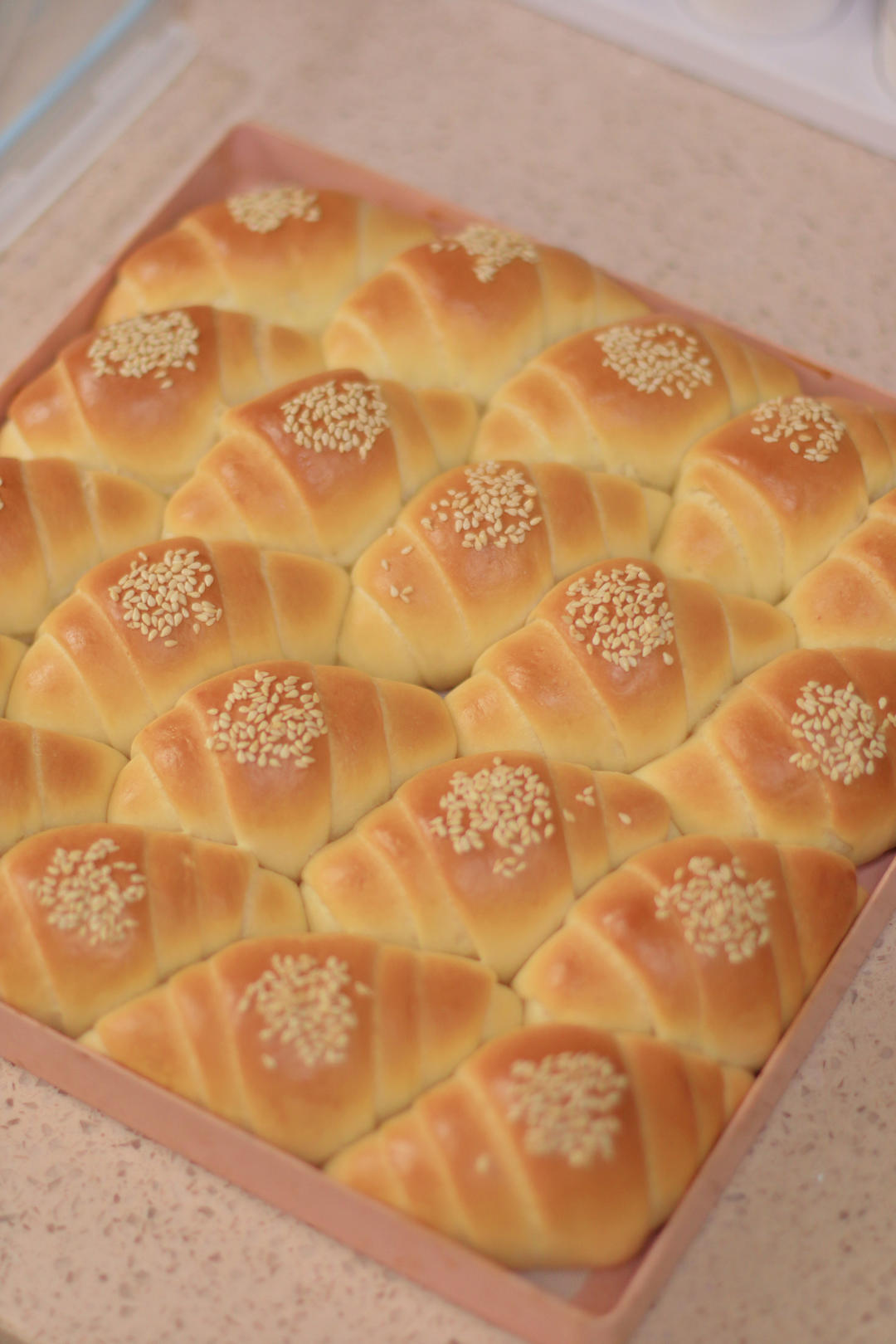 牛奶面包卷（直接法）