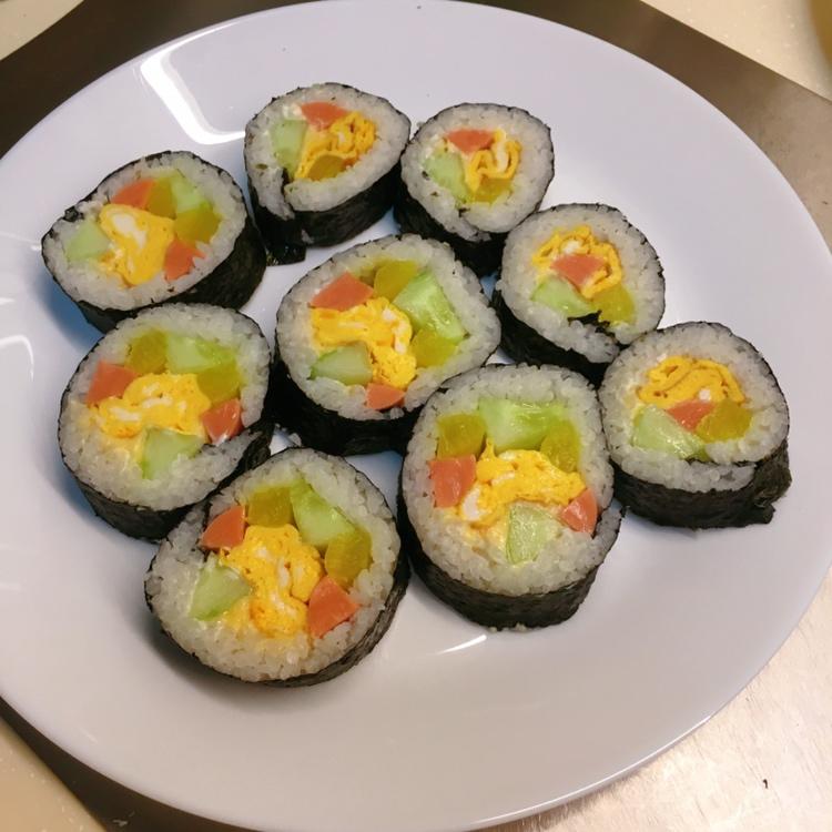 韩式紫菜包饭￨料超足