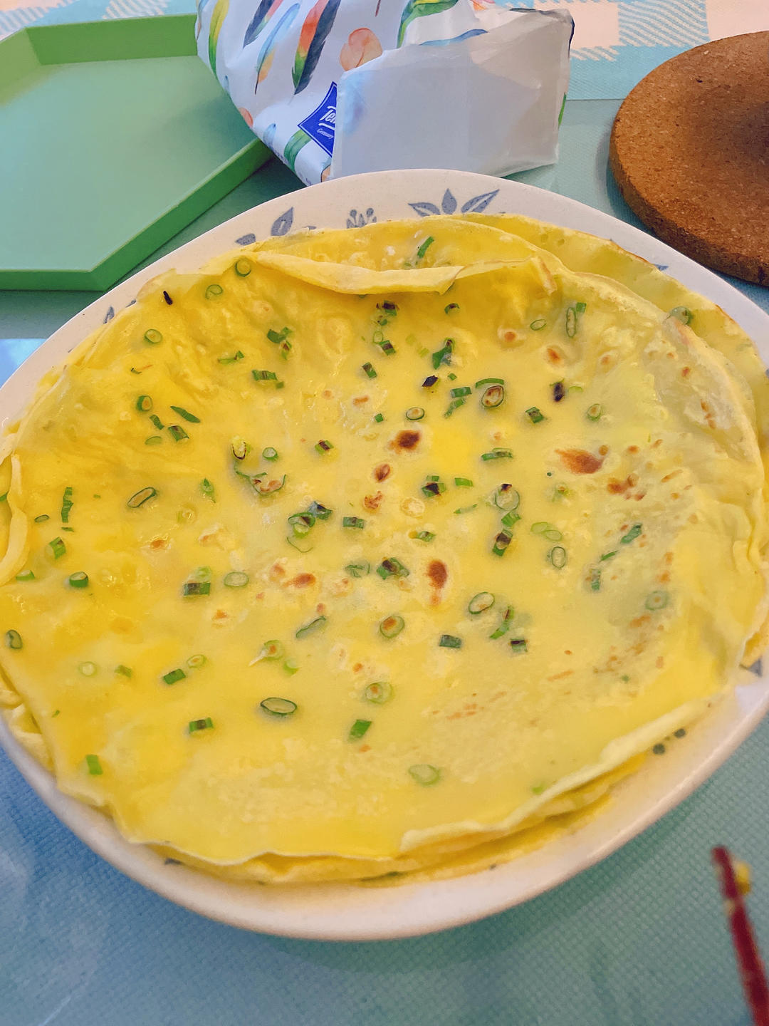 南瓜鸡蛋煎饼（平底锅版）