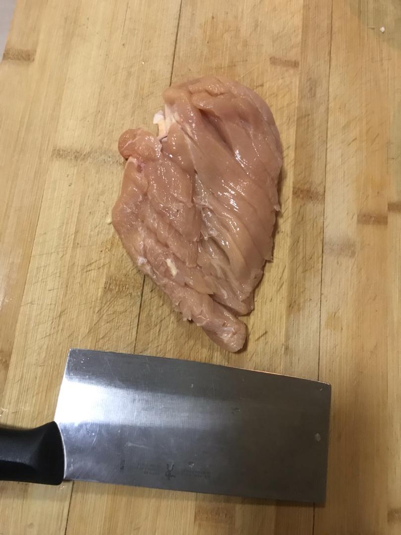 蒜蓉蒸鸡胸（鸡腿）