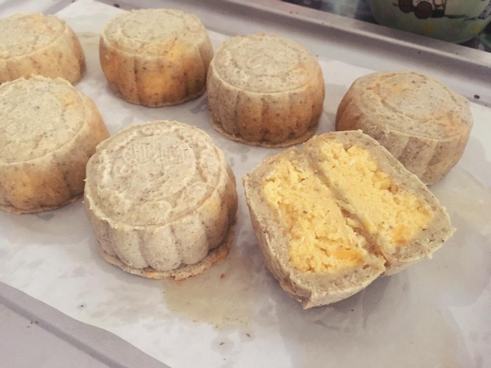 超低碳月饼 生酮keto 芝士金沙馅