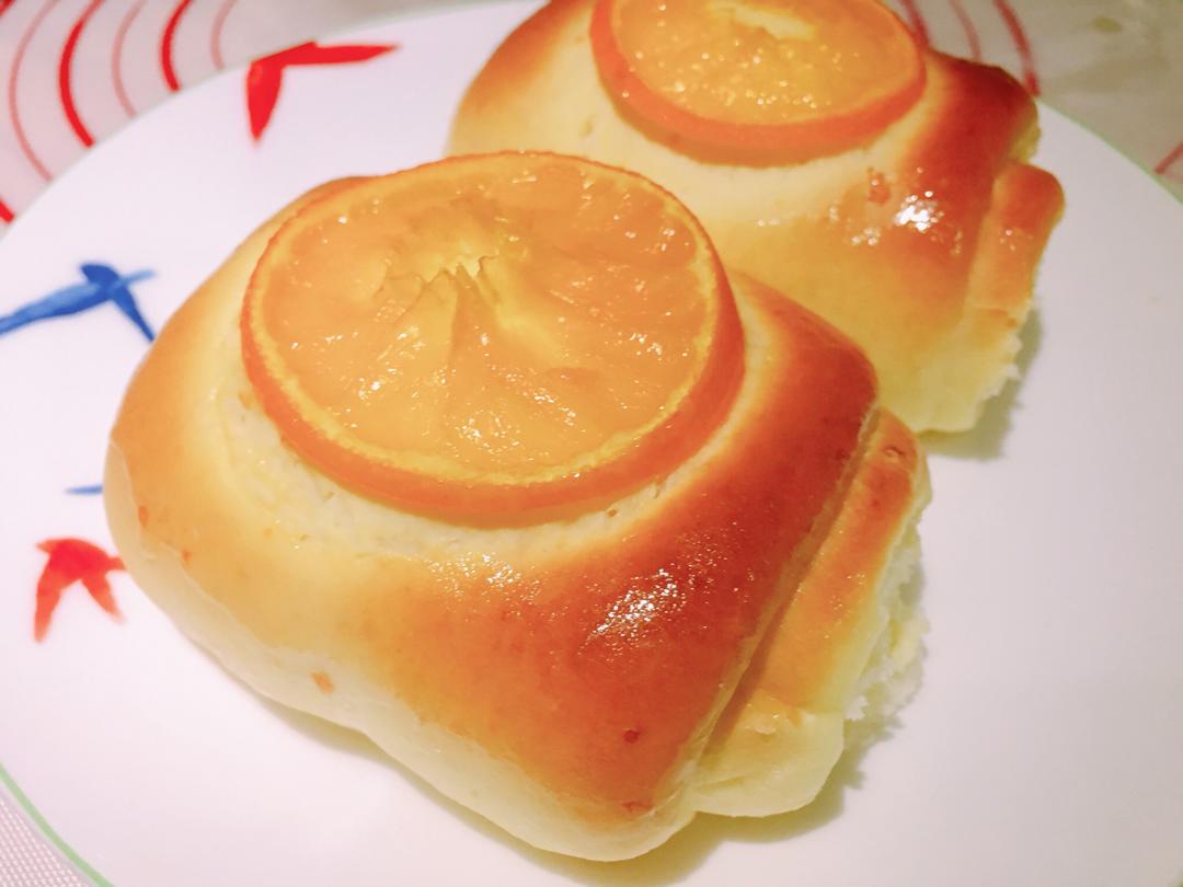 香香甜甜的香橙面包🍊