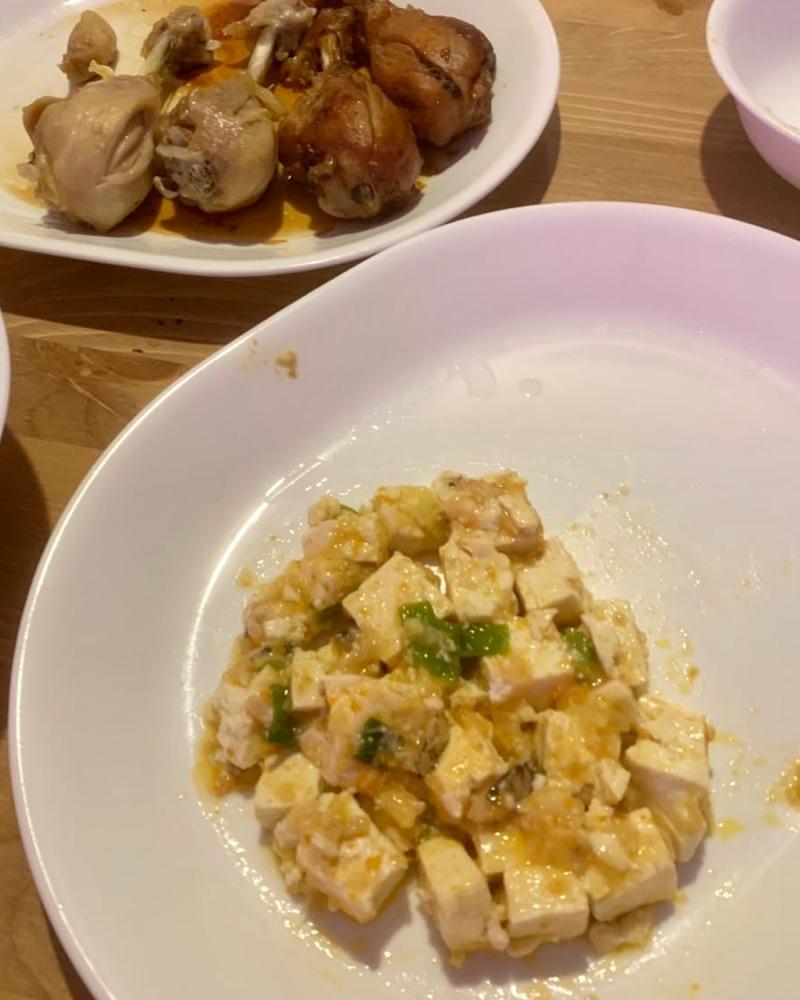 蟹粉烩豆腐