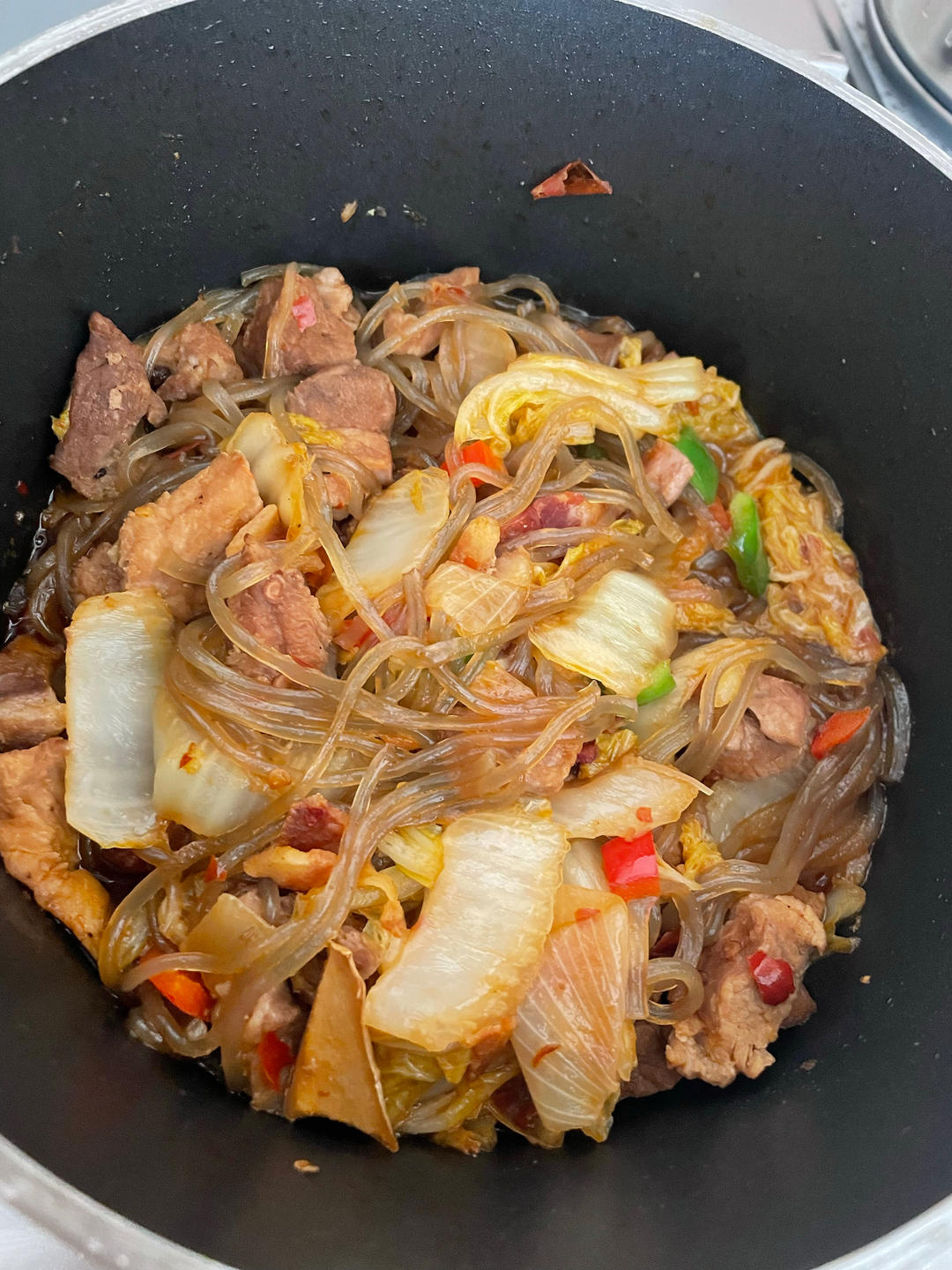 猪肉白菜炖粉条好吃到哭😭