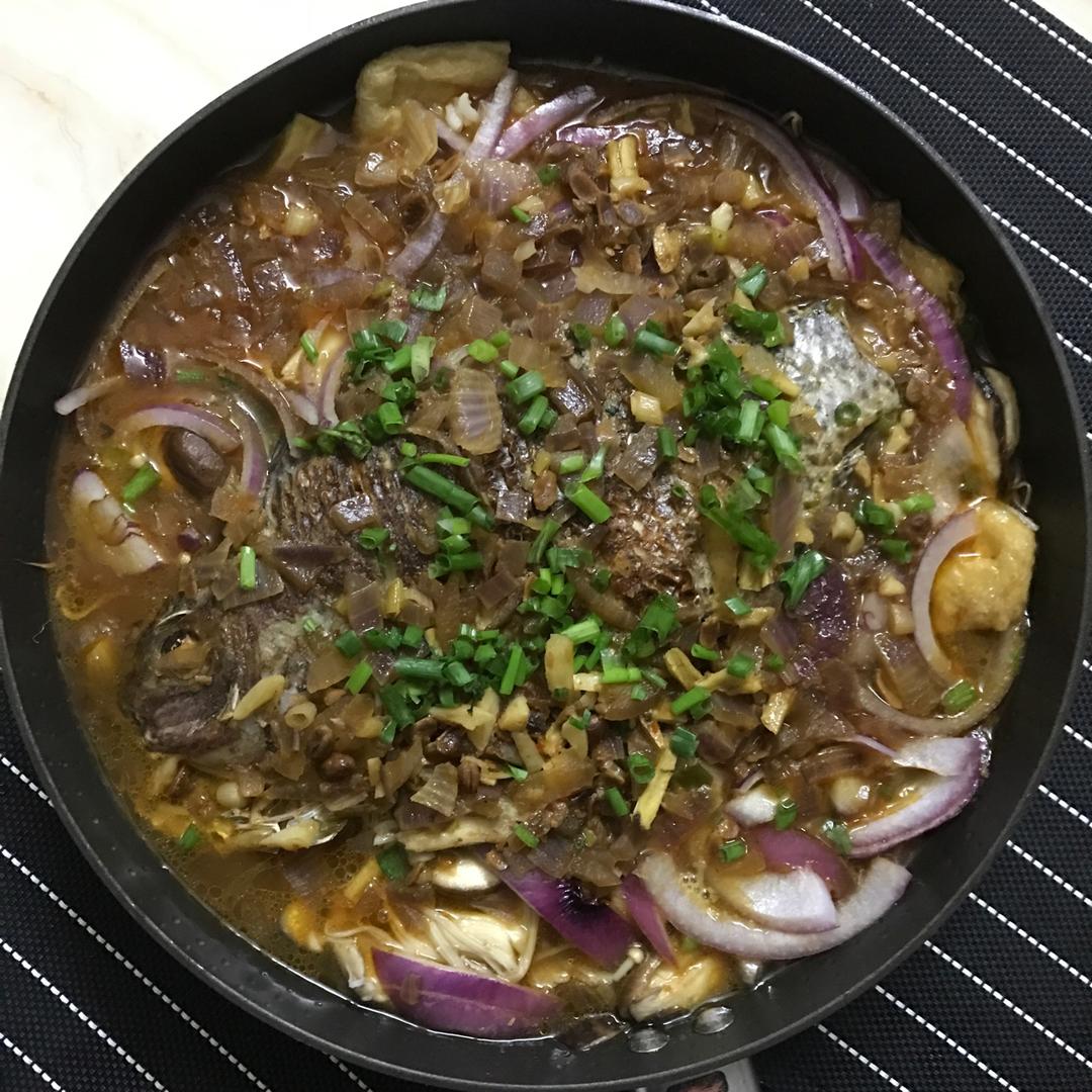 平底锅烤鱼（麻辣）