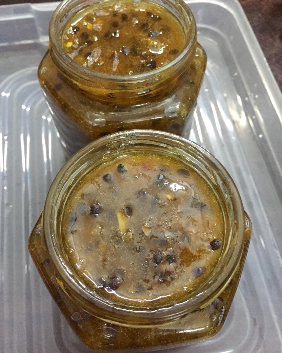 柠檬百香果酱