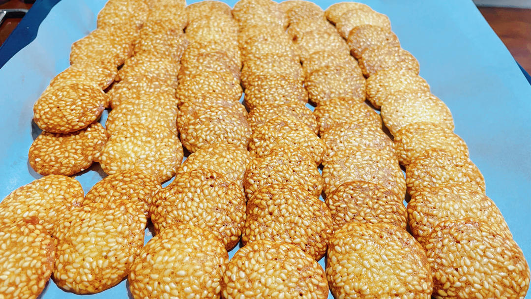 芝麻薄饼