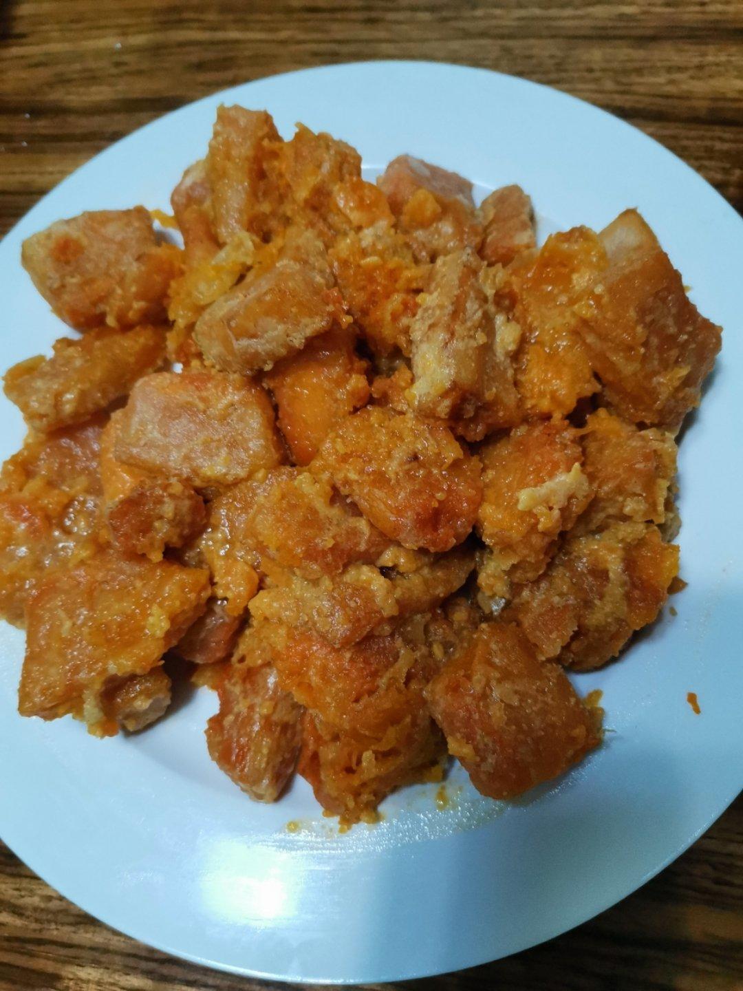 咸蛋黄焗南瓜（新白鹿同款