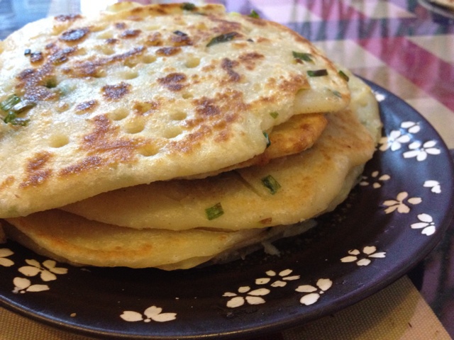 自制葱油饼