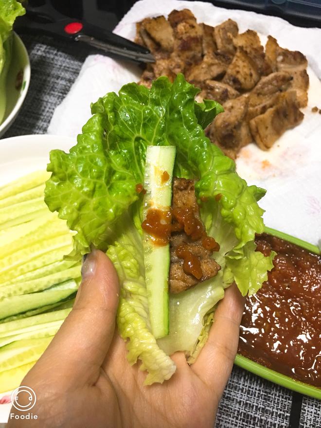 韩式烤肉（包生菜）的做法