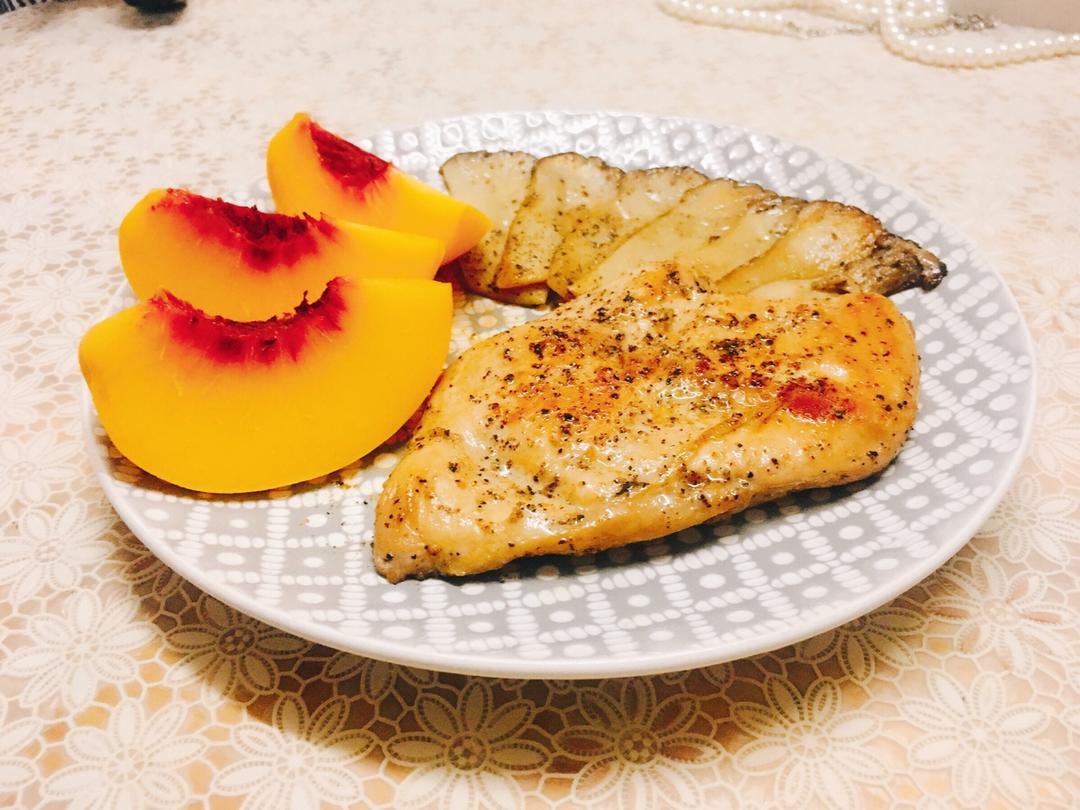 香煎鸡胸肉